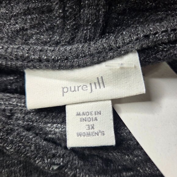 Pure Jill by J. Jill Women's Sleeveless Mock-Neck Sweater Tank 3X - Picture 4 of 4